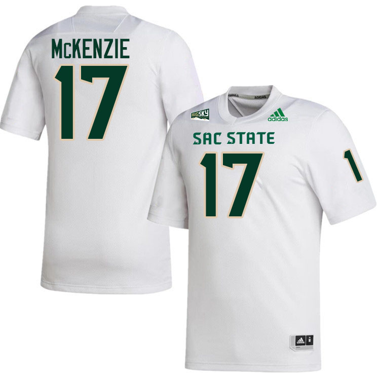 Anta'Veon McKenzie SAC State Jersey,Sacramento State Hornets #17 Anta'Veon McKenzie Jersey-White
